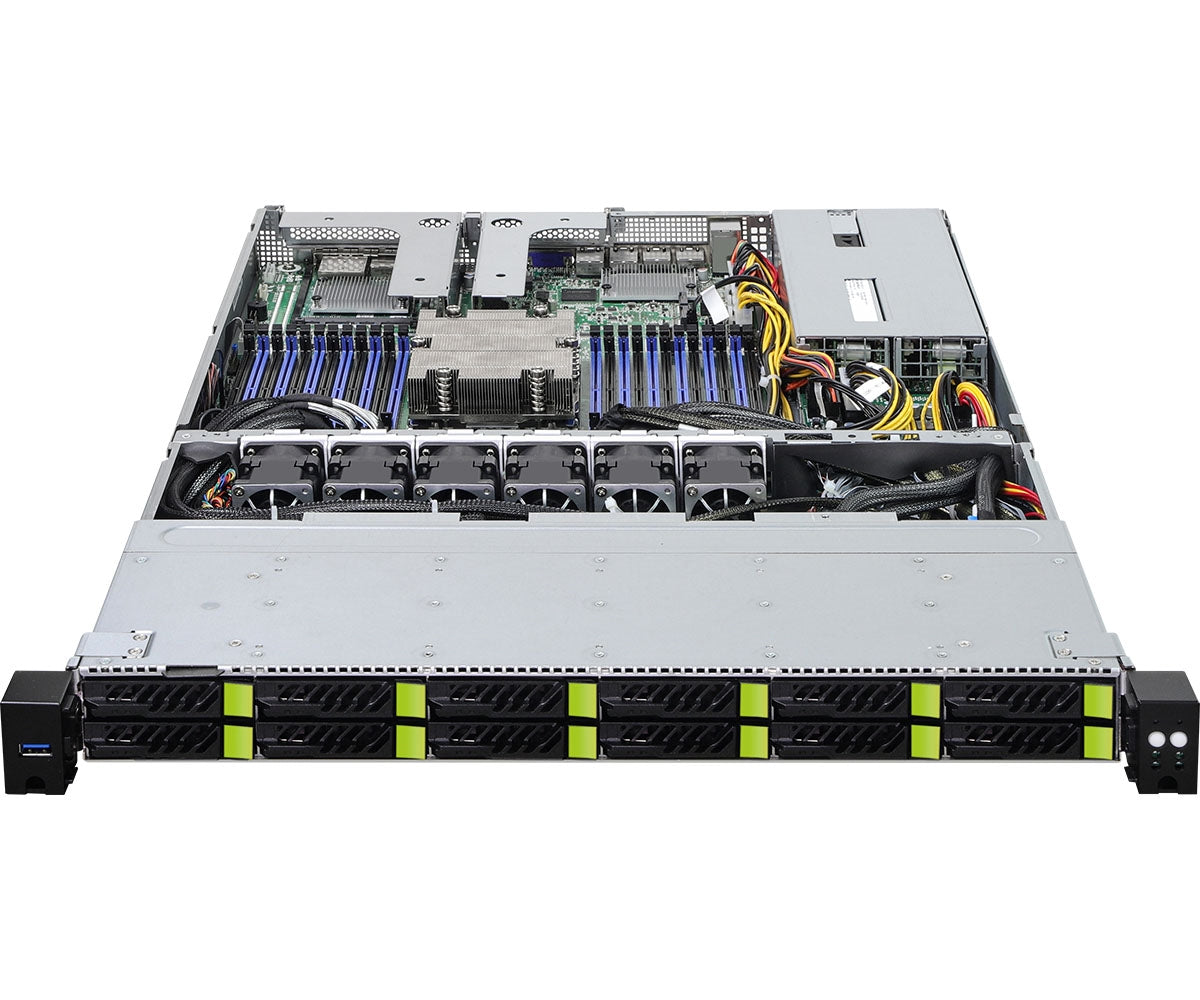 ASRock Server 1U12E-GENOA/2L2T 1U EPYC9004 S6096 12x2.5"NVMe/SATA 1000Watts Retail
