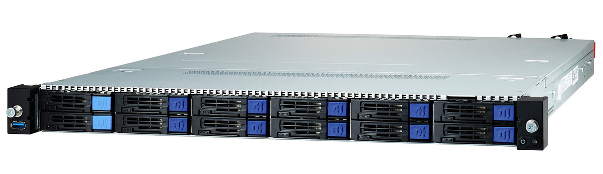 MiTAC Server B7126G68AV10E2HR 1U2S Xeon LGA4189 12x2.5"SATA hot-swap 800W