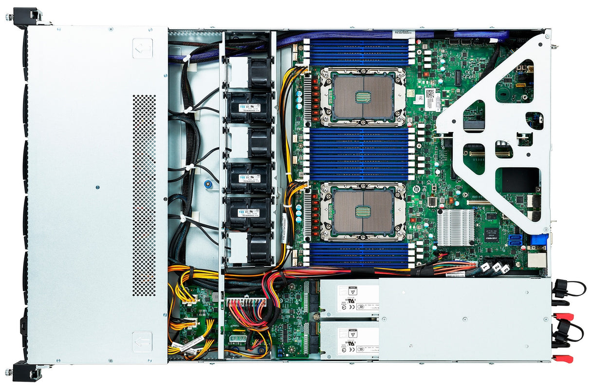 MiTAC Server B7126G68AV10E2HR 1U2S Xeon LGA4189 12x2.5"SATA hot-swap 800W